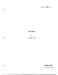 W**K" RED DRAGON by Michael Mann LOG T SECOND