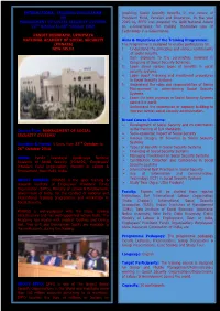 International Training Programme on Management