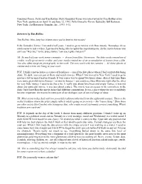 Interview by Tim Rollins