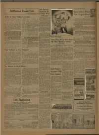 Battalion Editorials the Battalion