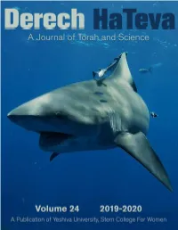 Derech Hateva a Journal of Torah and Science