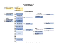 Schedule Grid