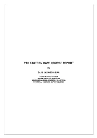 Ptc Eastern Cape Course Report
