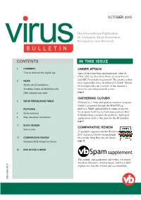 Contents in This Issue