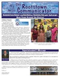 Rootstown Communicator Highlights