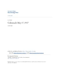 Colonnade May 17, 1937 Colonnade