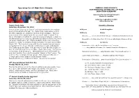 2012 Event Program