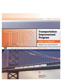 D:\Elizdvrpc FY 2007 Transportation Improvement Program (TIP) For