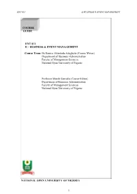 ENT811 E-Business and Event Management.Pdf