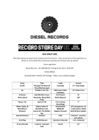 Rsd Drop One