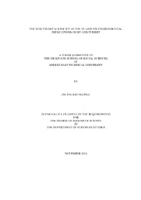 This Thesis Examines the Possible Effects of the REACH Regulation