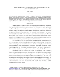 Using Mathematica As a Teaching Tool in the Undergraduate Economics Curriculum