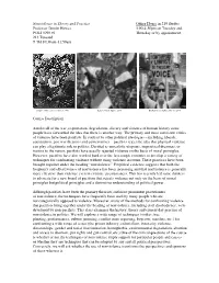 Nonviolence Syllabus