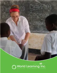 World Learning Overview Brochure