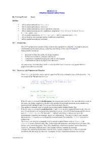 C and C++ Preprocessor Directives #Include #Define Macros Inline