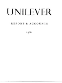 1961 Annual Report and Accounts