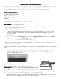 Basic Plane Blade Sharpening