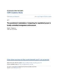 Competing for Capitalized Power in Locally Controlled Immigration Enforcement