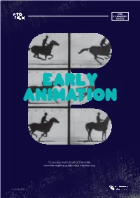 Early Animation