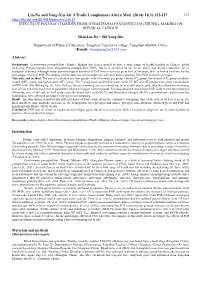 Lin-Na and Yong-Xiu Afr J Tradit Complement Altern Med. (2014) 11(3):112-117