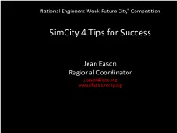 Simcity 4 Tips for Success