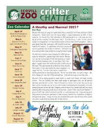 Spring Critterchatter-2021