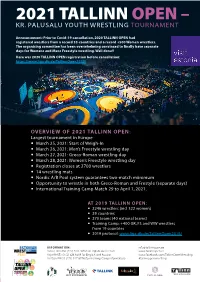 2021 TALLINN OPEN – „Adding Something New to Your Style” KR