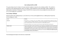 Analysing Class Loading Conflicts on Weblogic