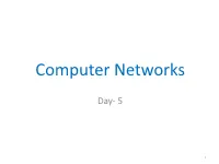 Computer Networks