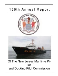 Of the New Jersey Maritime Pi- Lot and Docking Pilot Commission