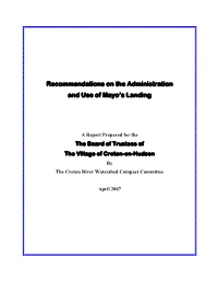 Recommendations on the Administration and Use of Mayo's
