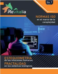 Evitalia NORMAS ISO En El Marco De La Complejidad