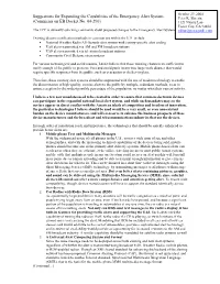 Suggestions for Expanding the Capabilities of the Emergency Alert System (Comments on EB Docket No. 04-296)