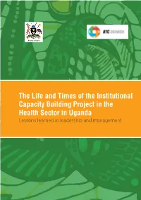 The Life and Times of the Institutional Capacity Building Project in The