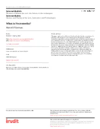 What Is Necromedia? Marcel O’Gorman