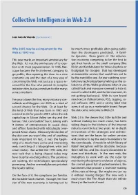 Collective Intelligence in Web 2.0