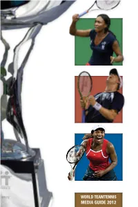 2012 World Team Tennis Media Guide