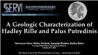 A Geologic Characterization of the Moon