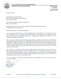 EXECUTIVE SUMMARY Fare Free Muni System Feasibility Analysis