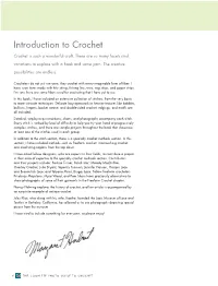 Introduction to Crochet