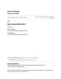 Beacon Based Authentication