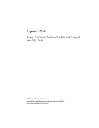 Appendix 22-A