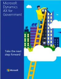 Microsoft Dynamics AX for Government