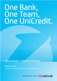Shareholders' Meeting Minutes