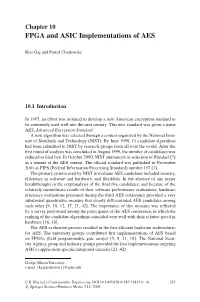 FPGA and ASIC Implementations of AES