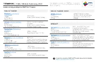 | TIME TRIALS February 2021 Provides You Access to a Network of Just-In-Time Biomarker-Driven Trials for Your Patients