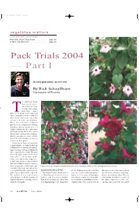 Pack Trials 2004 — Part I