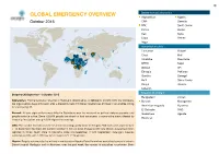 Global Emergency Overview