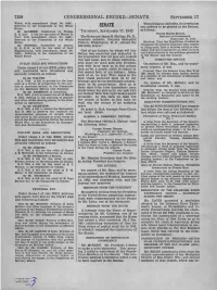 SENATE SEPTEMBER 17 Welsh; with Amendment (Rept