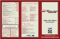 WING MAN TAKE out MENU 11X17 TRIFOLD Approved Editable